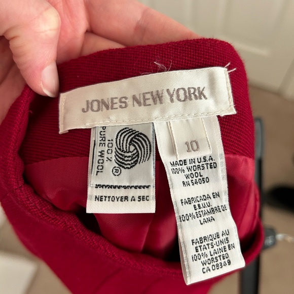 Jones New York 100% Wool pencil skirt, like new condition - Picture 4 of 4